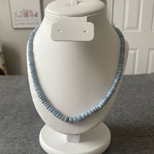 Dive into the Ocean's Embrace: D'Joy Natural Blue Opal Beaded Necklace